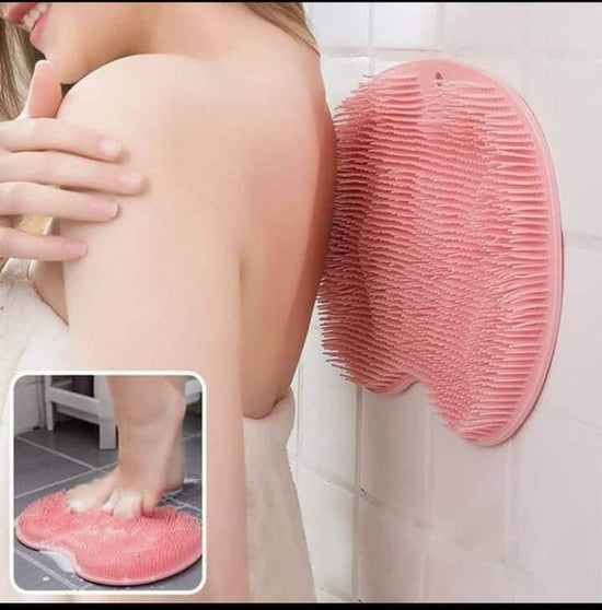 Silicone Rub Back Brush Bathroom