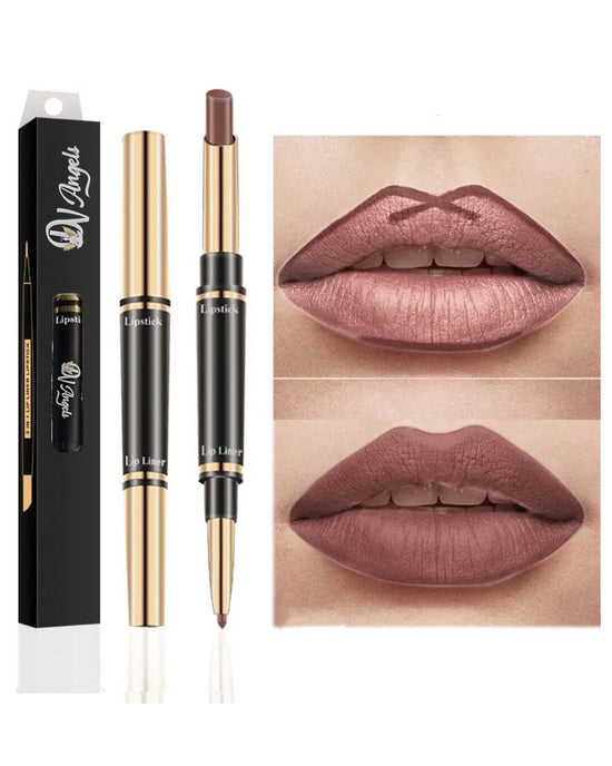 2 in 1 Double Lip Liner Chocolate