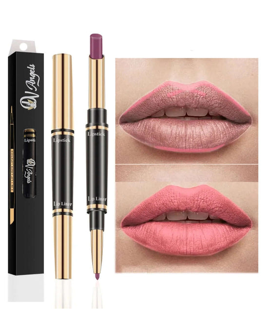 2 in 1 Double Lip Liner Coral