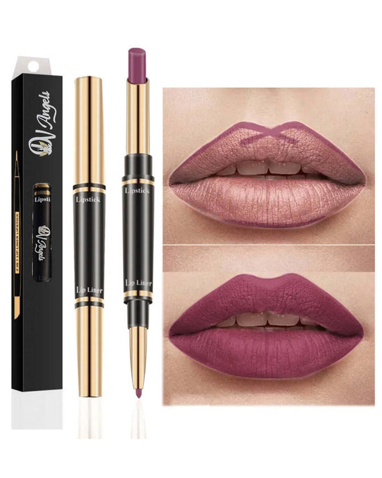 2 in 1 Double Lip Liner Mauve